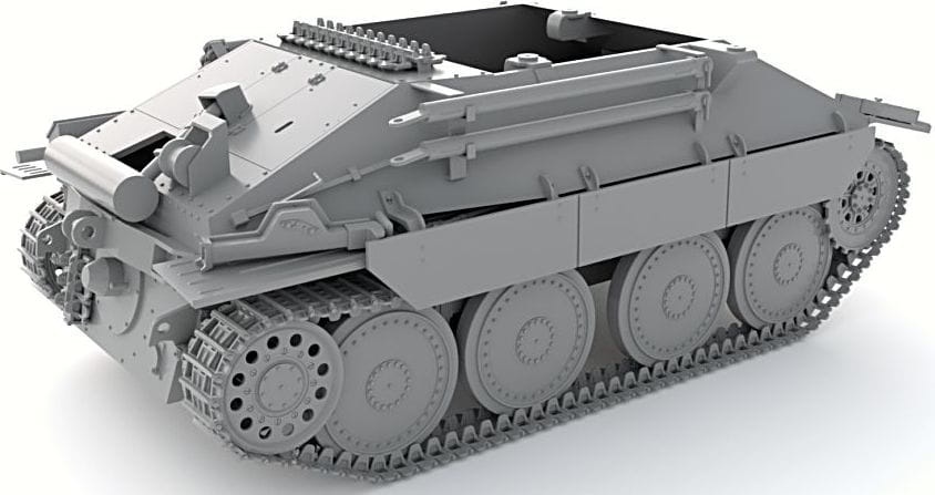 Zdjęcie dodatkowe produktu Bergehetzer Early 1:35 Thunder Models 35102