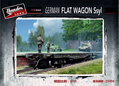 German Flat Wagon Ssyl 1:35 Thunder Models 35904