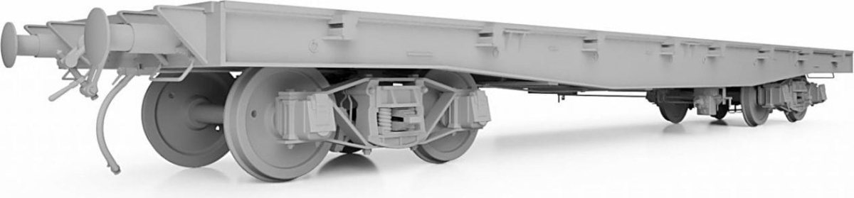 Zdjęcie dodatkowe produktu German Flat Wagon Ssyl 1:35 Thunder Models 35904