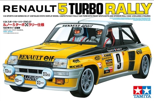 Renault 5 Turbo Rally 1:24 Tamiya 24027