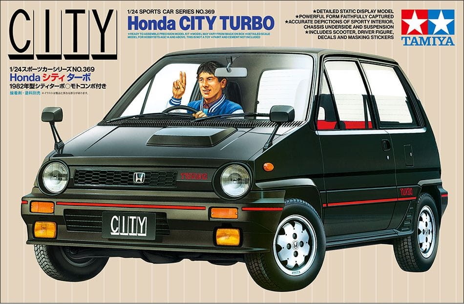 Zdjęcie główne produktu Honda City Turbo 1:24 Tamiya 24369