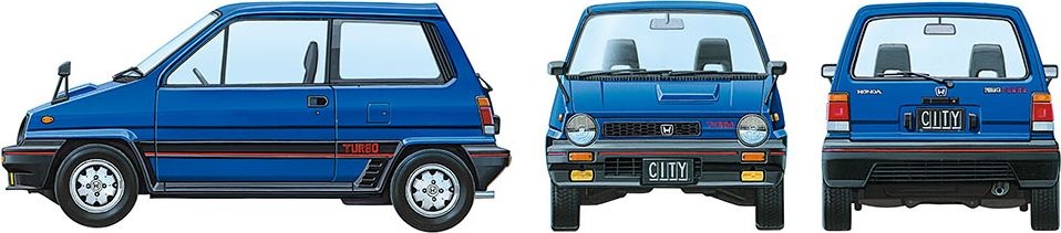 Zdjęcie dodatkowe produktu Honda City Turbo 1:24 Tamiya 24369