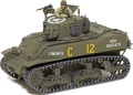 Zdjęcie dodatkowe produktu M5A1 Stuart Amerykański czołg lekki 1:48 Tamiya 32606