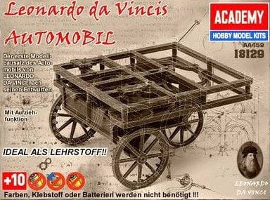 Samobieżny wózek Leonarda da Vinci (10+) Academy 18129