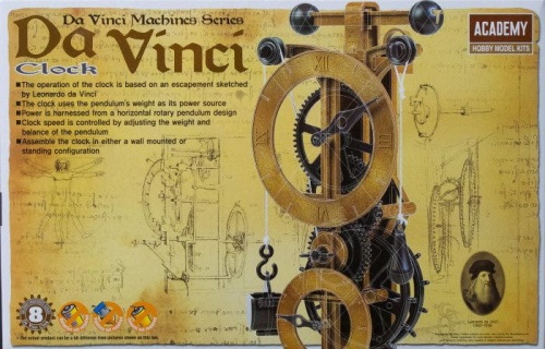 Zegar Leonarda da Vinci (14+) Academy 18150