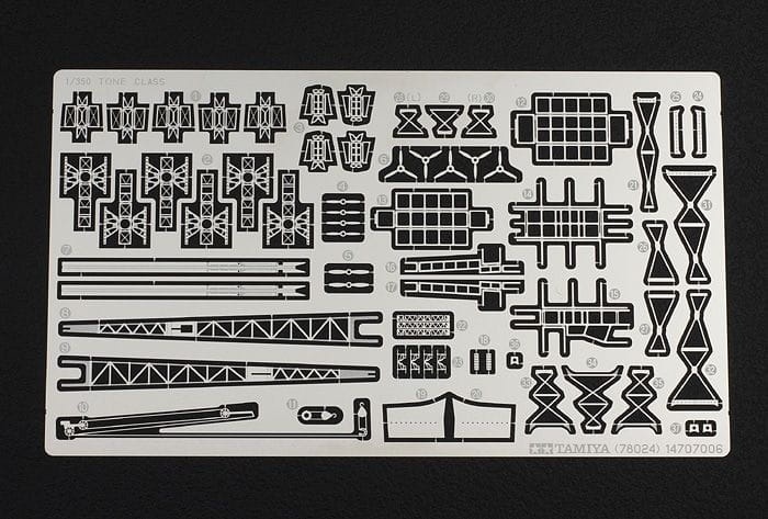 Zdjęcie dodatkowe produktu Chikuma Japoński Ciężki Krążownik 1:350 Tamiya 78027