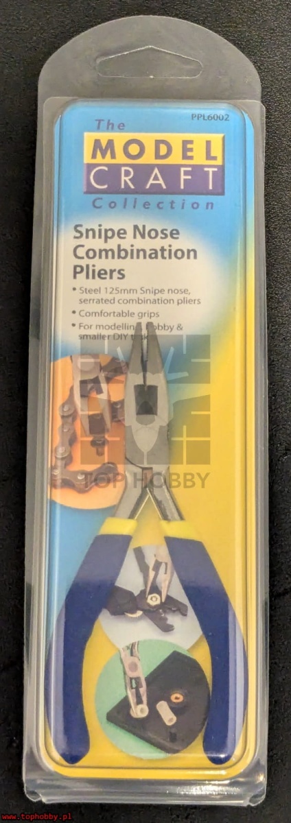 Zdjęcie dodatkowe produktu Szczypce uniwersalne (kombinerki precyzyjne) (125mm) Modelcraft Shesto PPL6002