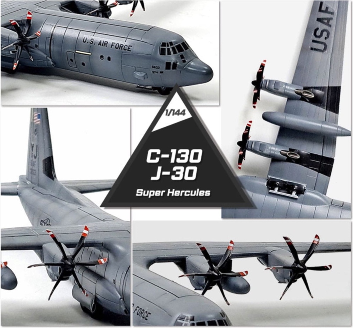 Zdjęcie dodatkowe produktu Lockheed C-130J-30 Super Hercules 1:144 Academy 12631