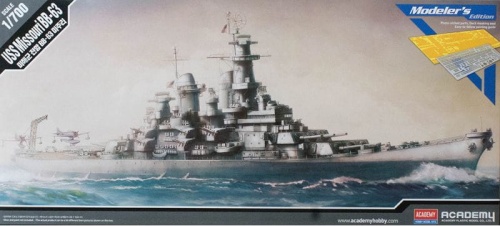 USS Missouri BB 63 Modelers Edition 1:700 Academy 14223