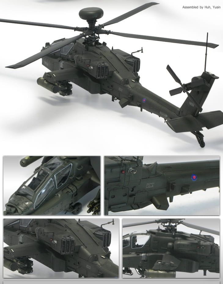 Zdjęcie dodatkowe produktu British Army AH-64D Afghanistan 1:72 Academy 12537