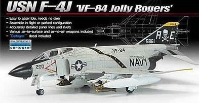 Zdjęcie dodatkowe produktu USN F-4J VF-84 Jolly Rogers 1:72 Academy 12529