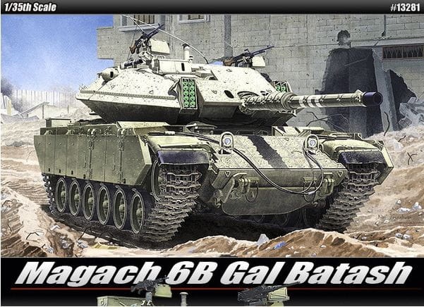 Zdjęcie główne produktu IDF Magach 6B Gal Batash 1:35 Academy 13281