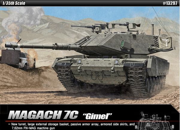 Zdjęcie główne produktu IDF Magach 7C Gimel 1:35 Academy 13297
