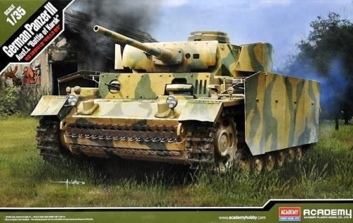 German Panzer III Ausf L Battle of Kursk 1:35 Academy 13545