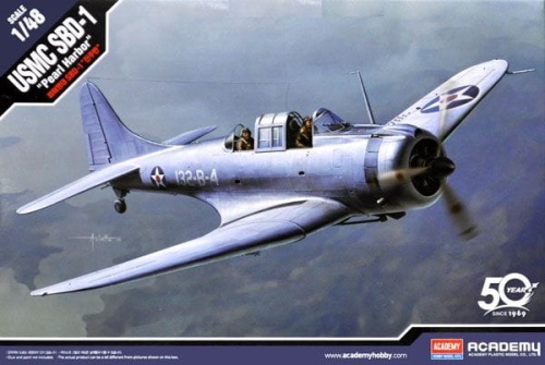 USMC SBD-1 Dauntless Pearl Harbor 1:48 Academy 12331