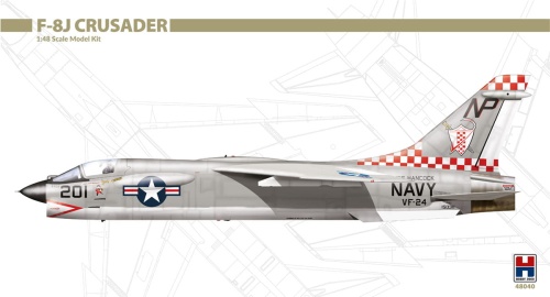 F-8J Crusader 1:48 Hobby 2000 48040