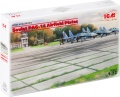 Zdjęcie dodatkowe produktu Radzieckie płyty lotniskowe PAG-14 (32 sztuki) 1:72 ICM 72214