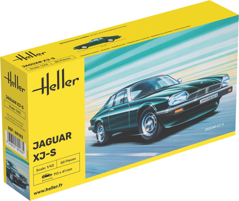 Zdjęcie główne produktu Jaguar XJS 1:43 Heller 80183