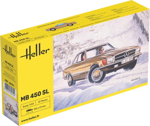 Mercedes-Benz 450SL 1:43 Heller 80171