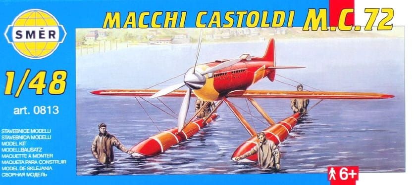 Zdjęcie główne produktu Macchi Castoldi M.C.72 1:48 Smer 0813