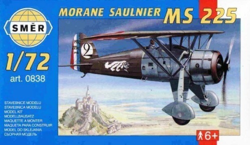 Morane-Saulnier MS 225 1:72 Smer 0838