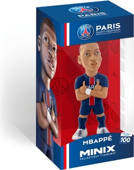 Zdjęcie główne produktu Figurka Kylian Mbappe 12cm MINIX 10998