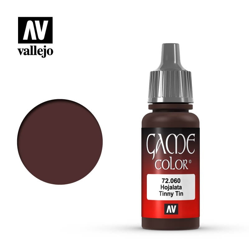 Zdjęcie dodatkowe produktu Vallejo 72060 Tinny Tin Game Color Farba