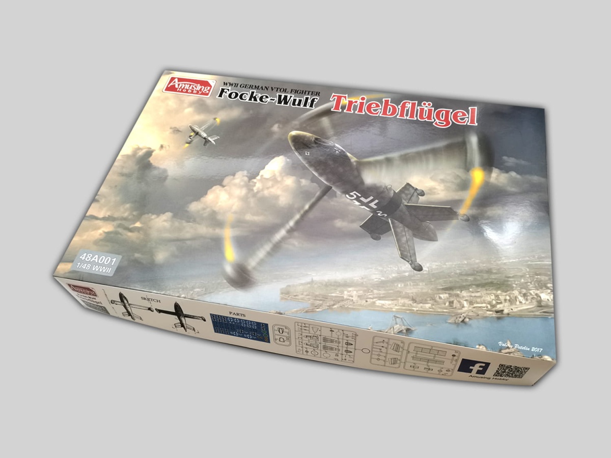 Zdjęcie dodatkowe produktu Focke Wulf Triebflugel 1:48 Amusing Hobby 48A001