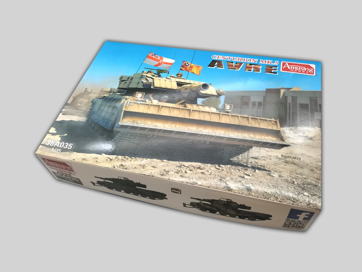 Zdjęcie dodatkowe produktu Centurion Mk.5 Avre 1:35 Amusing Hobby 35A035