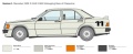 Zdjęcie dodatkowe produktu Mercedes-Benz 190E 2.3 16v 1:24 Italeri 3624