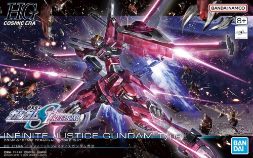 Gunpla ZGMF-X191M2 Infinite Justice Gundam Type II HGCE 1:144