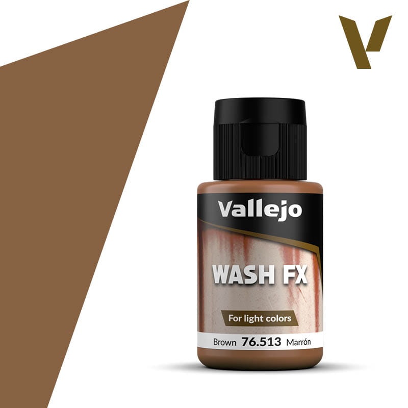 Zdjęcie główne produktu Vallejo 76513 Brown Wash FX 35ml