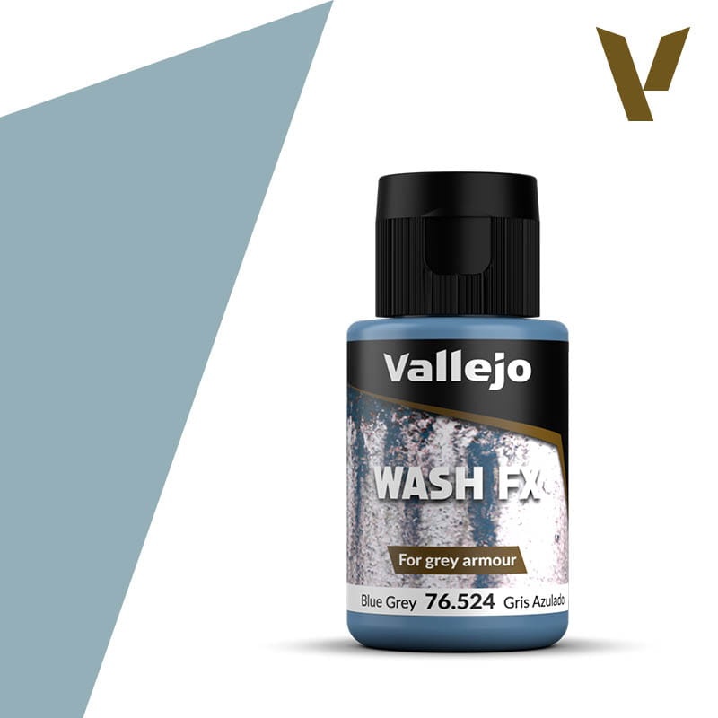 Zdjęcie główne produktu Vallejo 76524 Blue Grey Wash FX 35ml