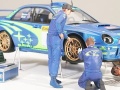 Zdjęcie dodatkowe produktu Zestaw figurek mechaników samochodowych 1:24 Tamiya 24266