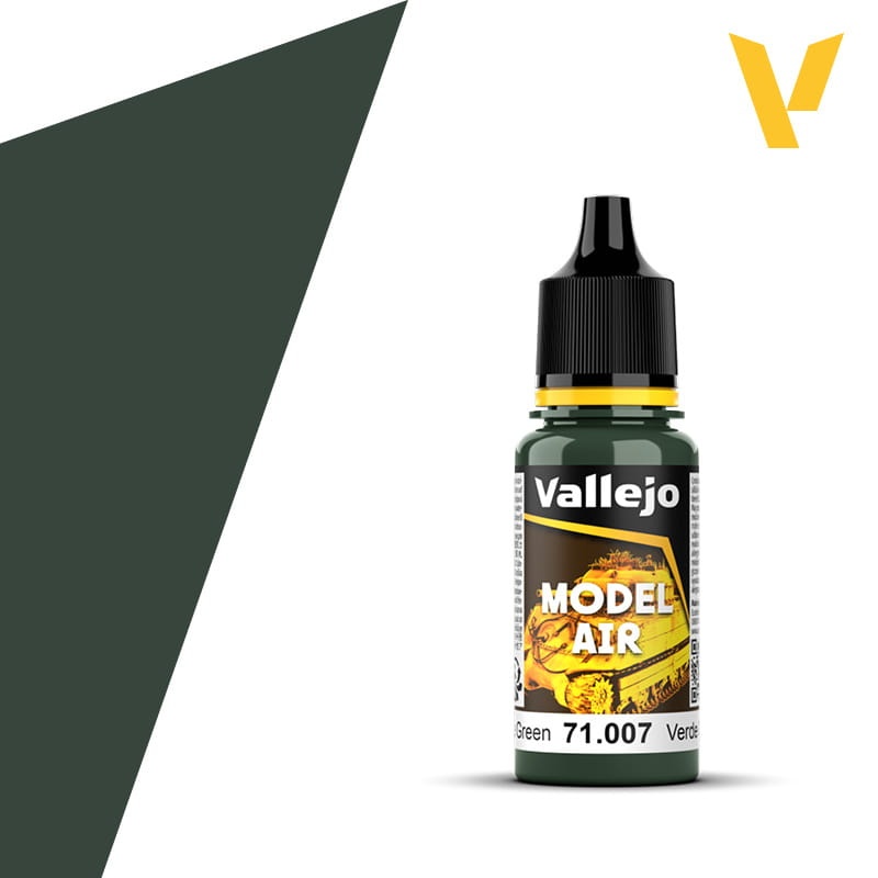 Zdjęcie główne produktu Vallejo 71007 Olive Green Model Air Farba