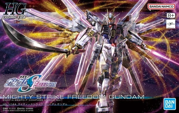 Zdjęcie główne produktu Gunpla ZGMF/A-262PD-P Mighty Strike Freedom Gundam HGCE 1:144