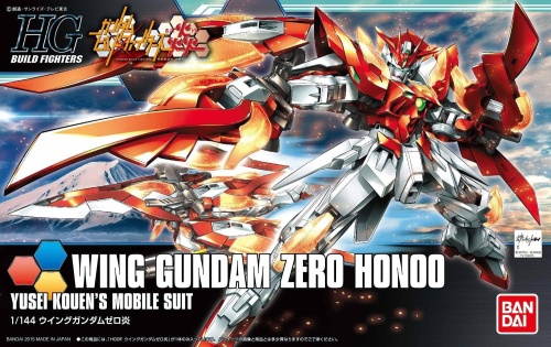 Gunpla XXXG-00W0CV Wing Gundam Zero Honoo HGBF 1:144