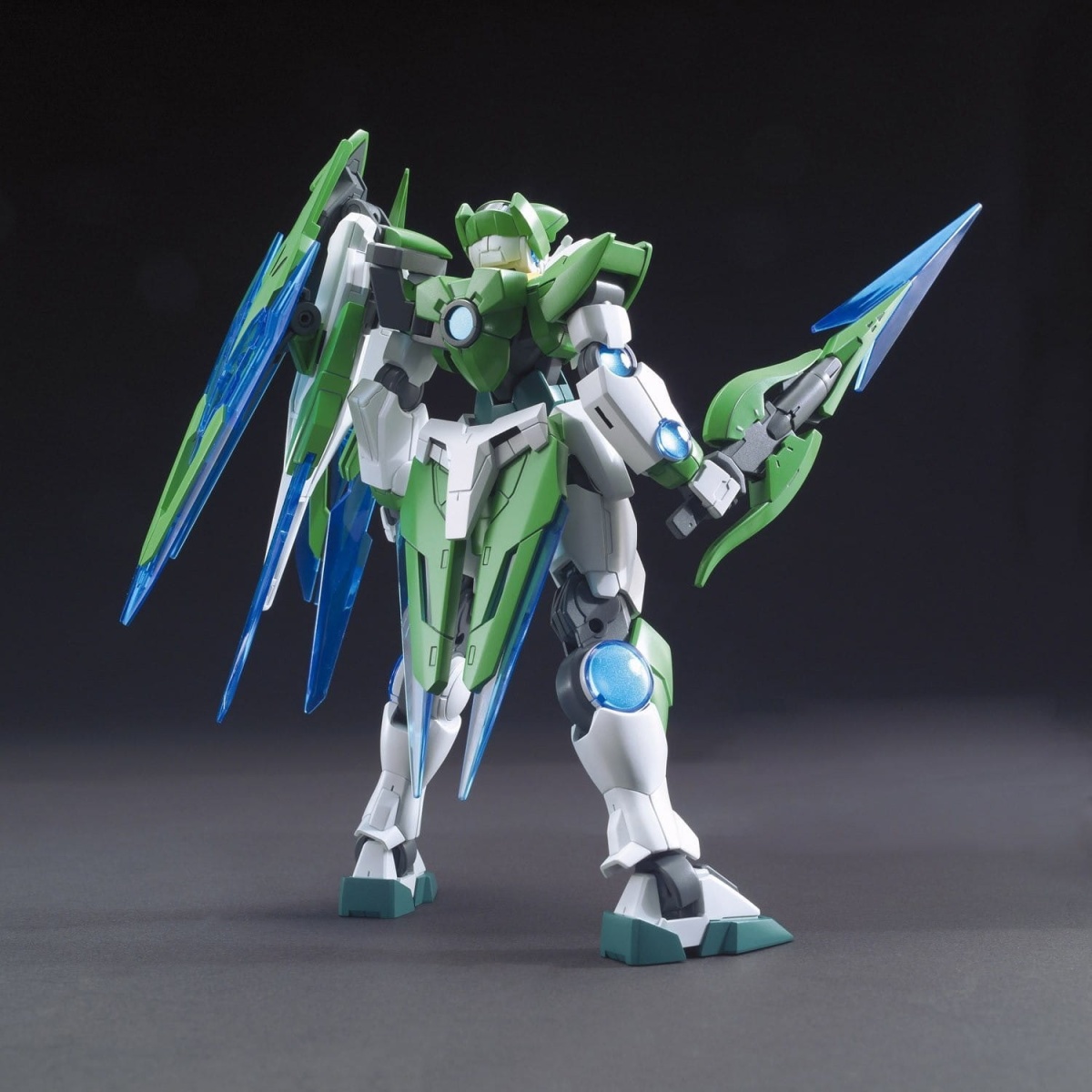 Zdjęcie dodatkowe produktu Gunpla GNT-0000SHIA Gundam 00 Shia Qan[T] HGBF 1:144