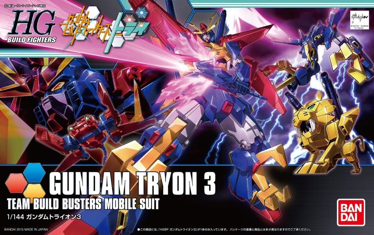 Zdjęcie główne produktu Gunpla Gundam Tryon 3 HGBF 1:144