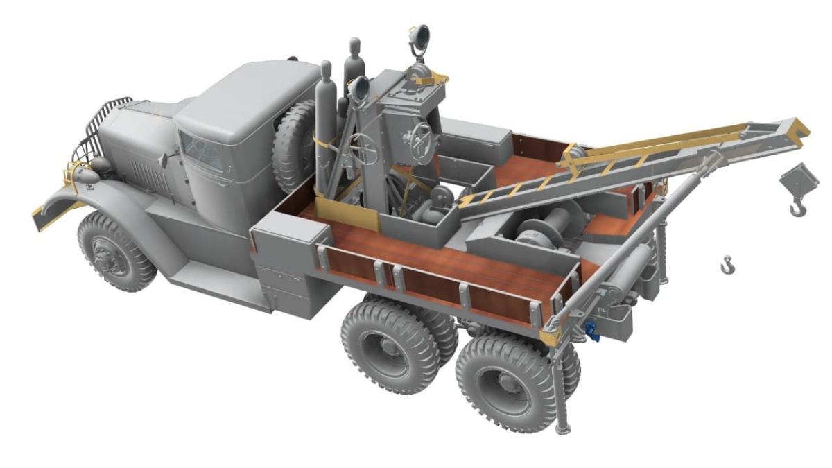 Zdjęcie dodatkowe produktu US Heavy Wrecker Ward Lafrance Model 1000 - Series 2 1:35 Thunder Models 35010