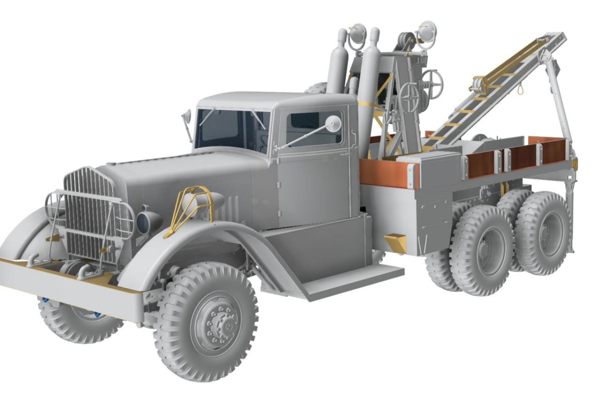 Zdjęcie dodatkowe produktu US Heavy Wrecker Ward Lafrance Model 1000 - Series 2 1:35 Thunder Models 35010