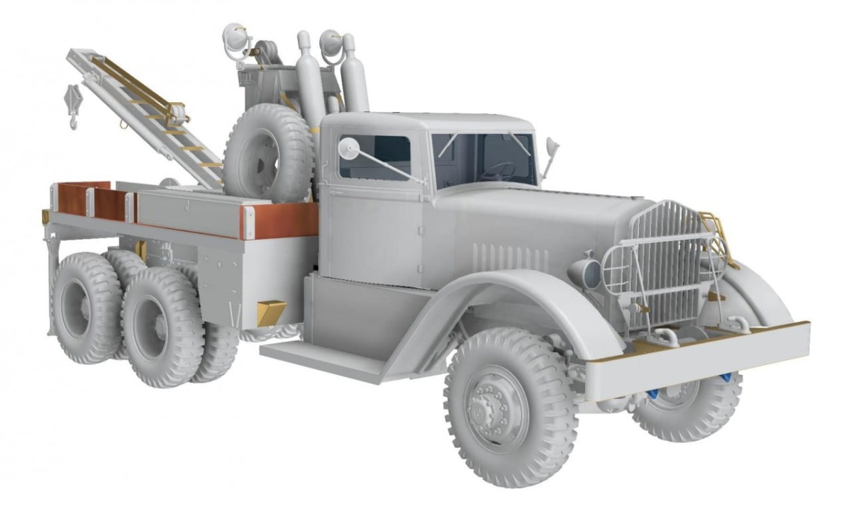 Zdjęcie dodatkowe produktu US Heavy Wrecker Ward Lafrance Model 1000 - Series 2 1:35 Thunder Models 35010