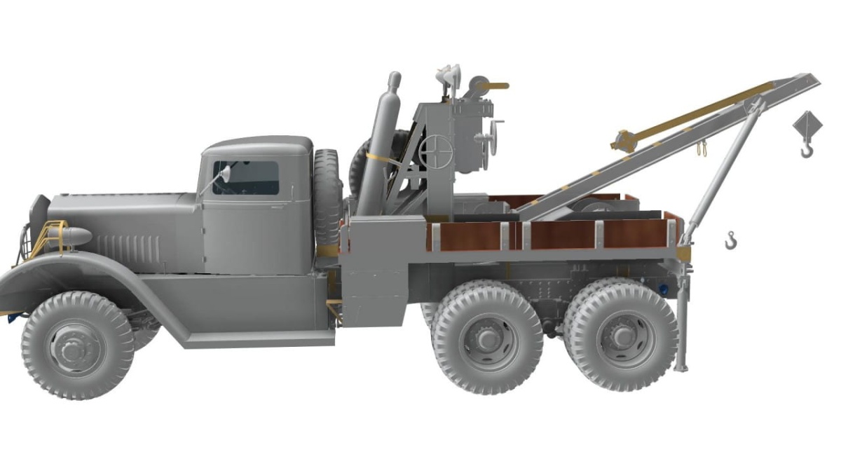 Zdjęcie dodatkowe produktu US Heavy Wrecker Ward Lafrance Model 1000 - Series 2 1:35 Thunder Models 35010