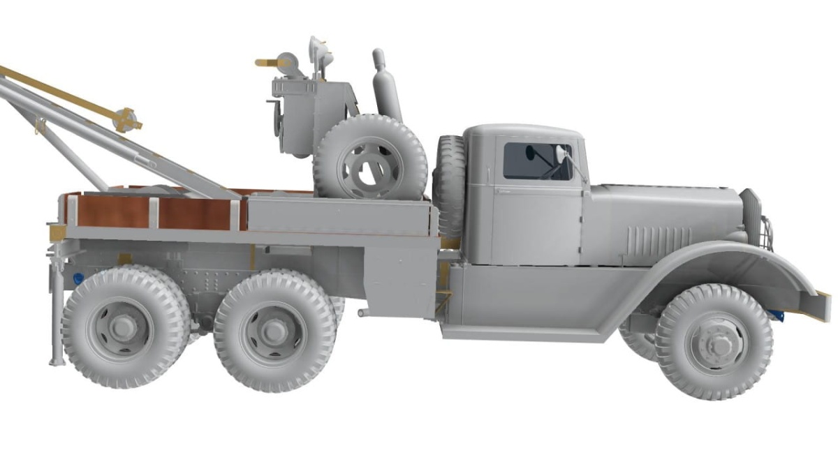 Zdjęcie dodatkowe produktu US Heavy Wrecker Ward Lafrance Model 1000 - Series 2 1:35 Thunder Models 35010