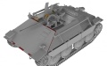 Zdjęcie dodatkowe produktu German Bergepanzer Hetzer with 2cm Flak Late 1:35 Thunder Models 35105