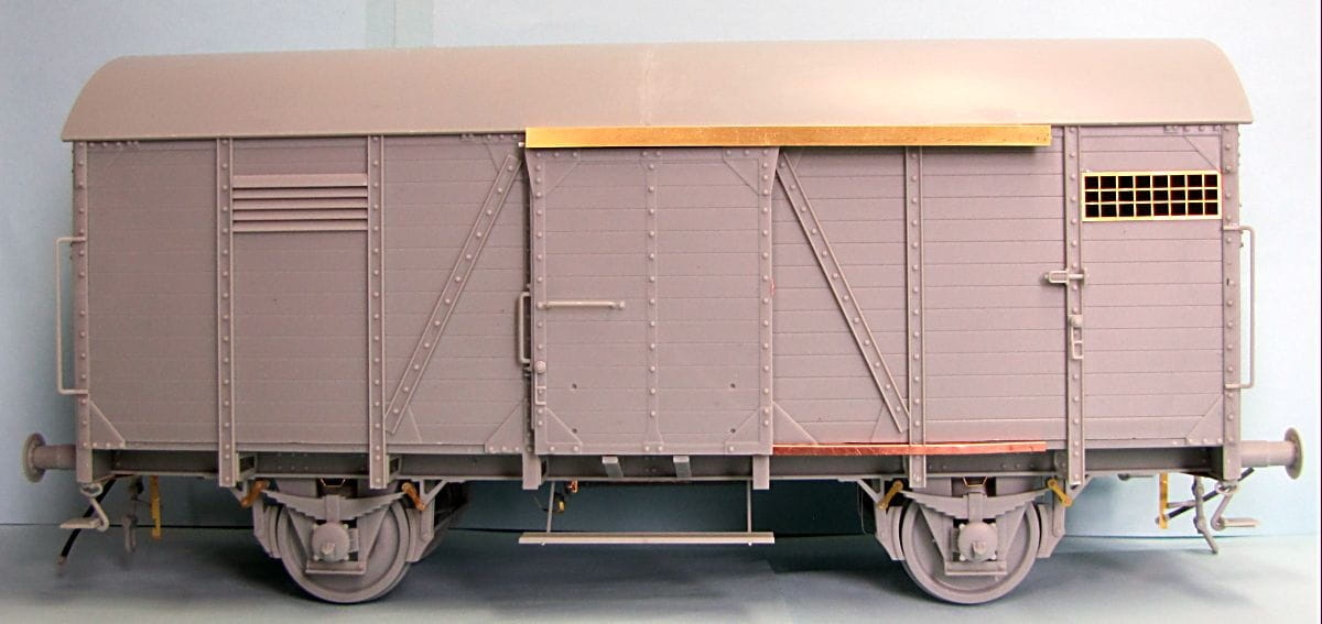 Zdjęcie dodatkowe produktu German Gedeckter Guterwagen Gr 1:35 Thunder Models 35902