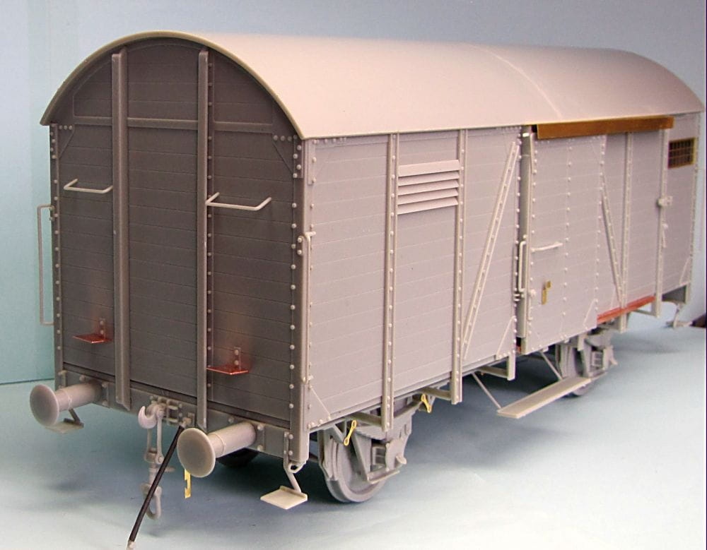 Zdjęcie dodatkowe produktu German Gedeckter Guterwagen Gr 1:35 Thunder Models 35902