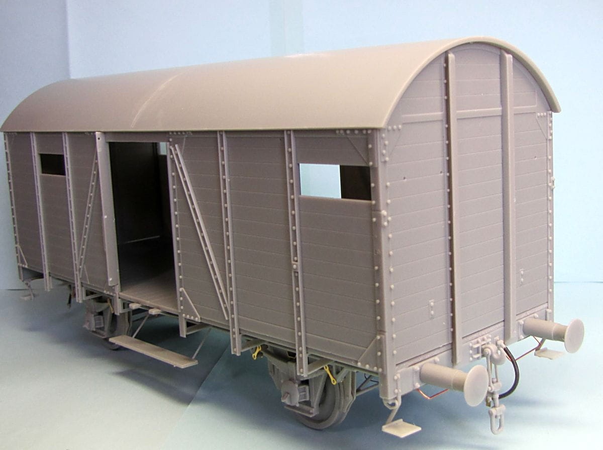 Zdjęcie dodatkowe produktu German Gedeckter Guterwagen Gr 1:35 Thunder Models 35902