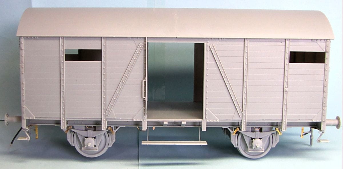 Zdjęcie dodatkowe produktu German Gedeckter Guterwagen Gr 1:35 Thunder Models 35902