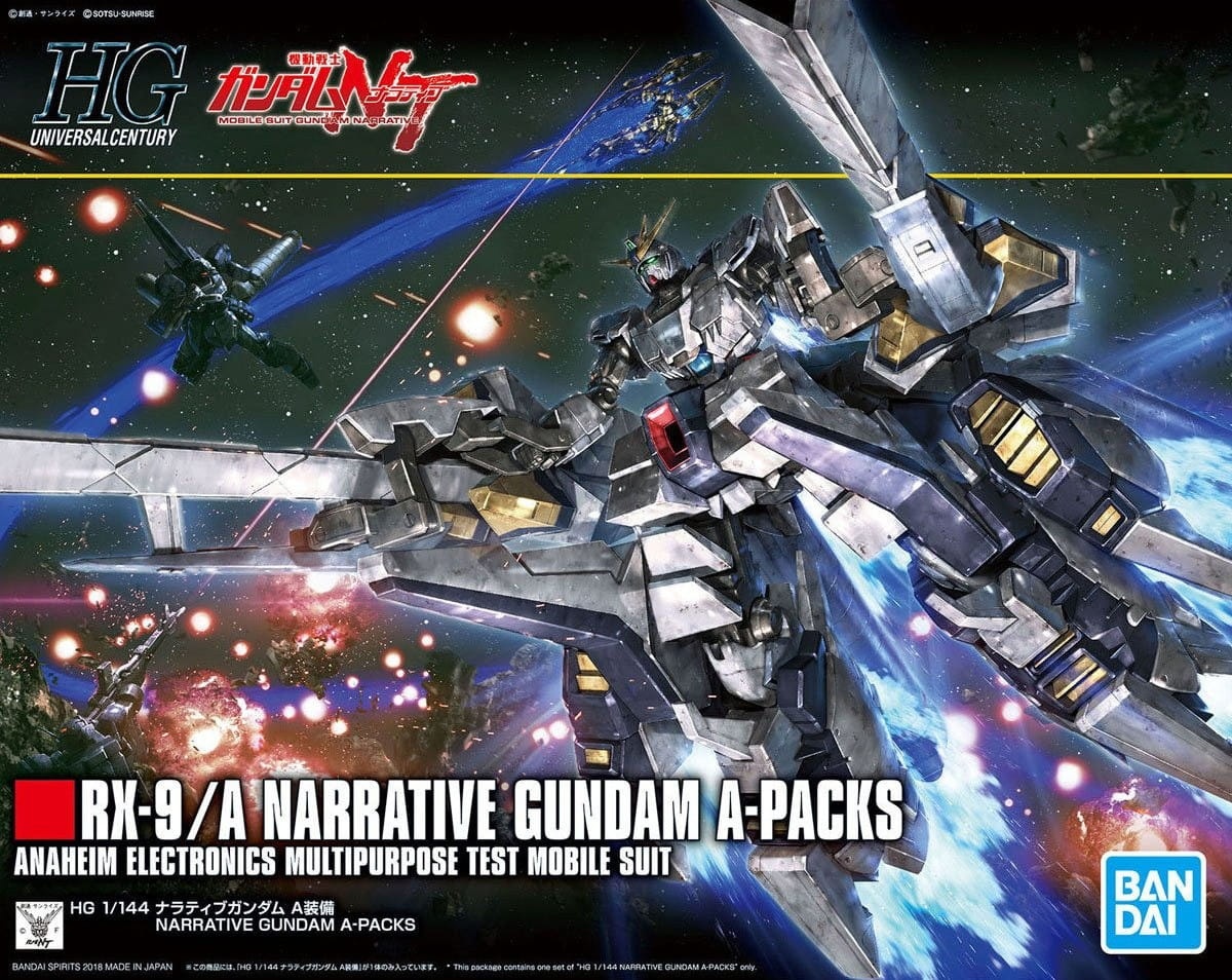 Zdjęcie główne produktu Gunpla RX-9/A Narrative Gundam A-Packs HGUC 1:144